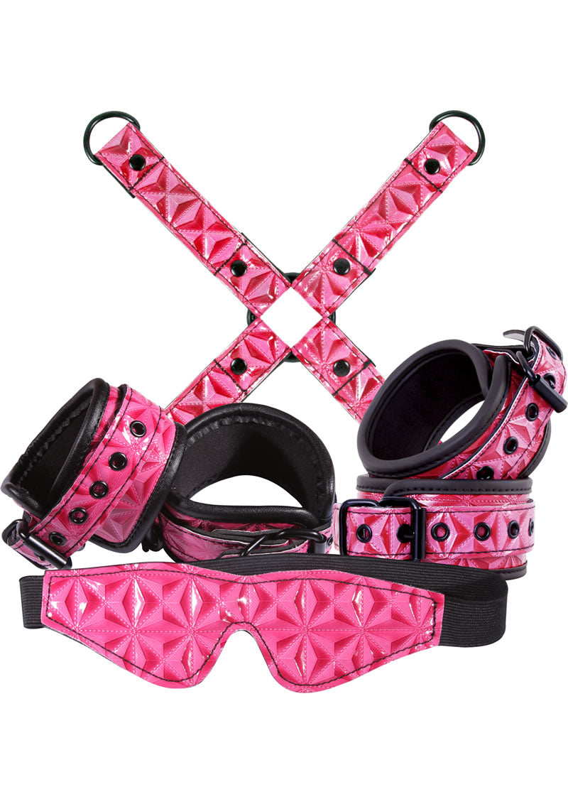 Sinful Bondage Vinyl Kit - Pink