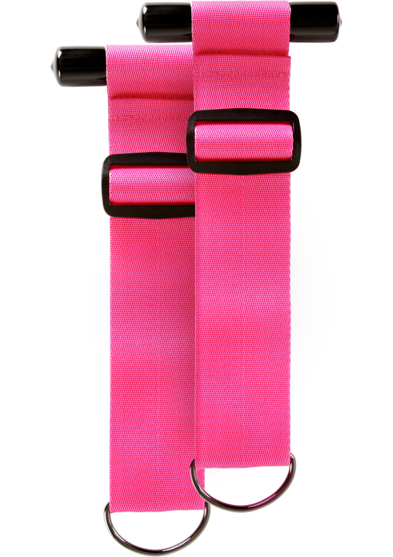 Sinful Door Restraint Straps Pink