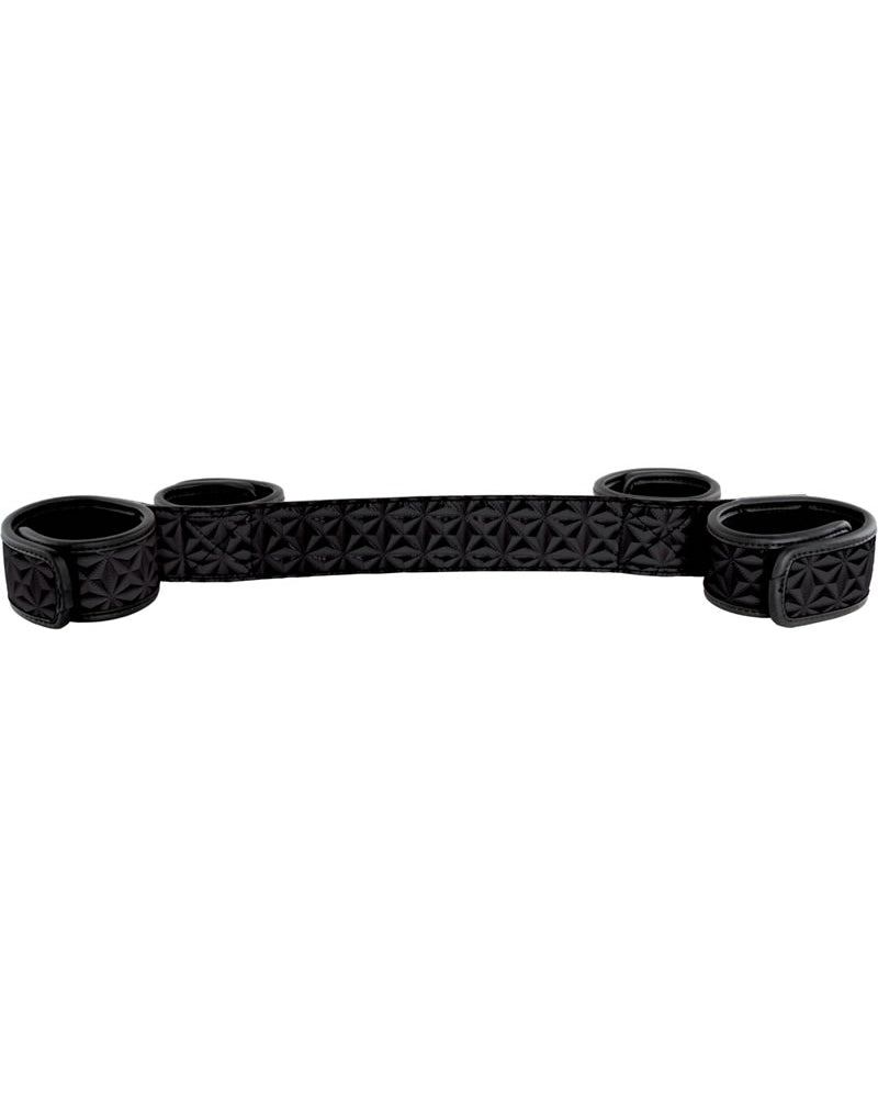 Sinful Soft Vinyl Spreader Bar Black