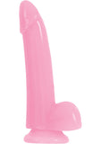 Firefly - Pene suave que brilla en la oscuridad, color rosa, 5 pulgadas