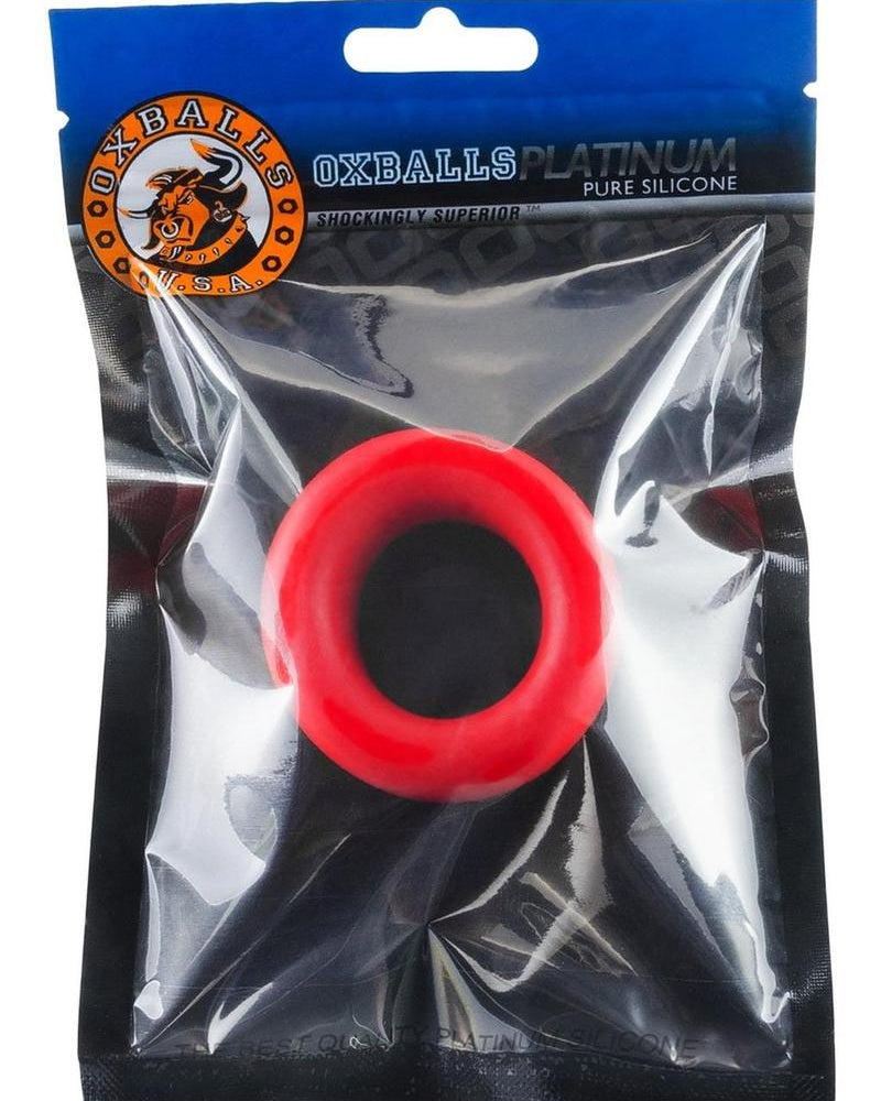 Atomic Jock Balls T - Estiramiento de bolas de silicona, color rojo