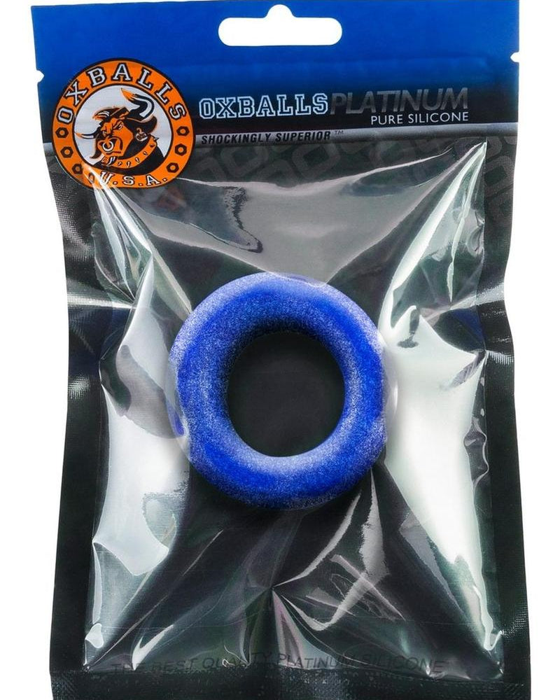 Atomic Jock Balls T - Camilla de silicona para pelotas, color azul metálico