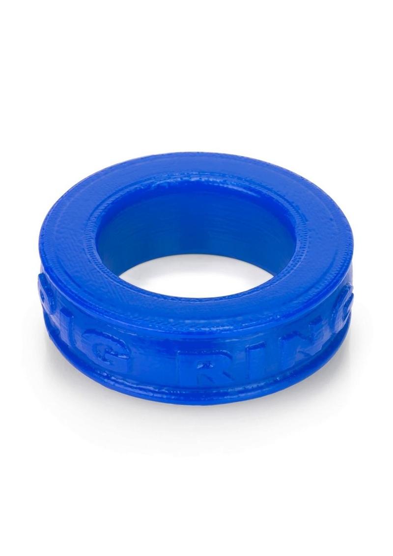 Pig Ring Silicone Cock Ring Police Blue