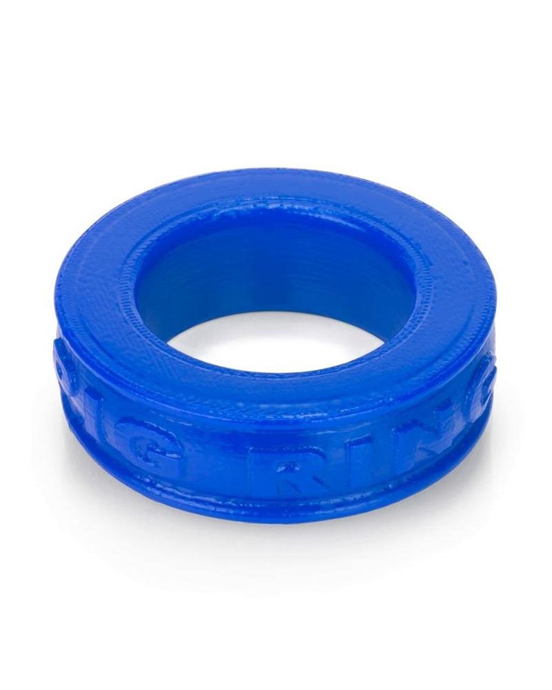 Pig Ring Silicone Cock Ring Police Blue