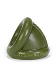 Ballbender Nut Hugging Ballstretcher Silicone Cockring Army Green