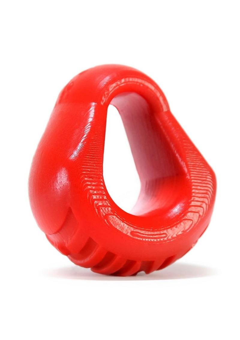 Hung Silicone Cockring Blood Red