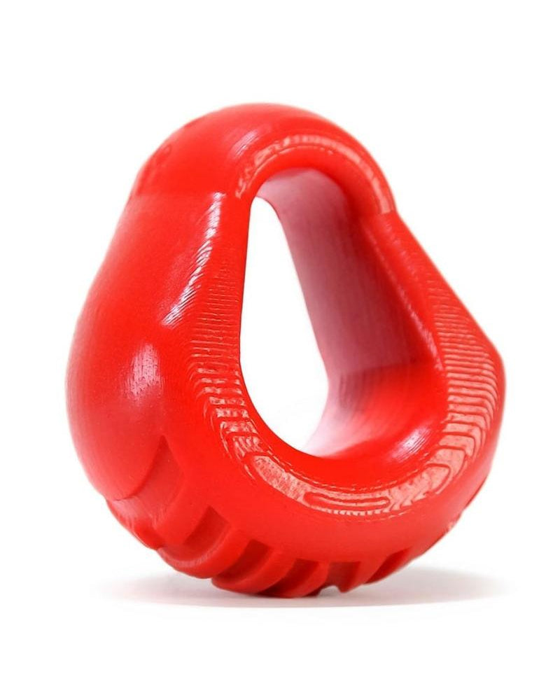 Hung Silicone Cockring Blood Red