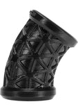 Estiramiento de bolas de silicona curvado Morph, color negro