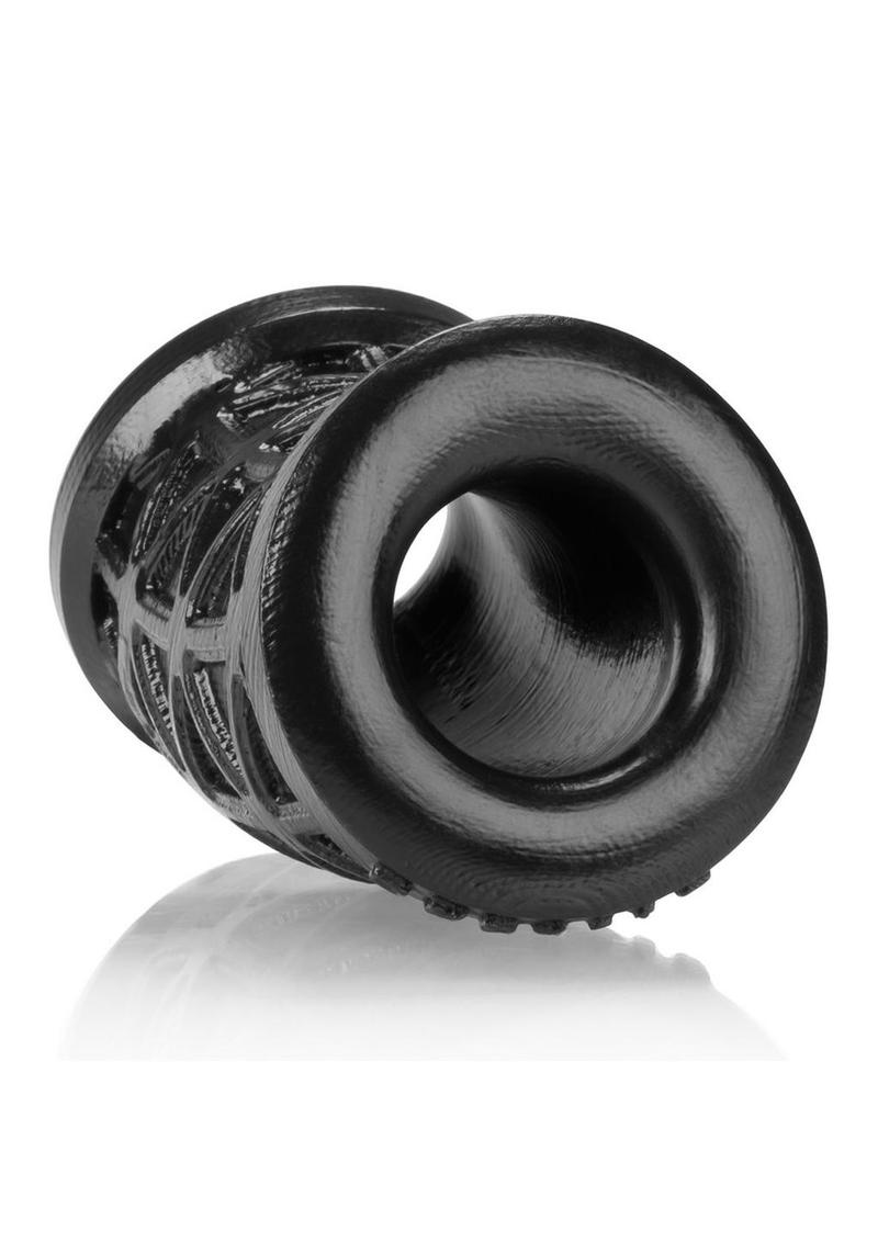 Estiramiento de bolas de silicona curvado Morph, color negro