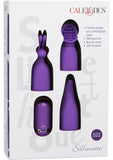 Silhouette S22 Silicone Rechargeable Bullet And Sleeve Set Waterproof Purple