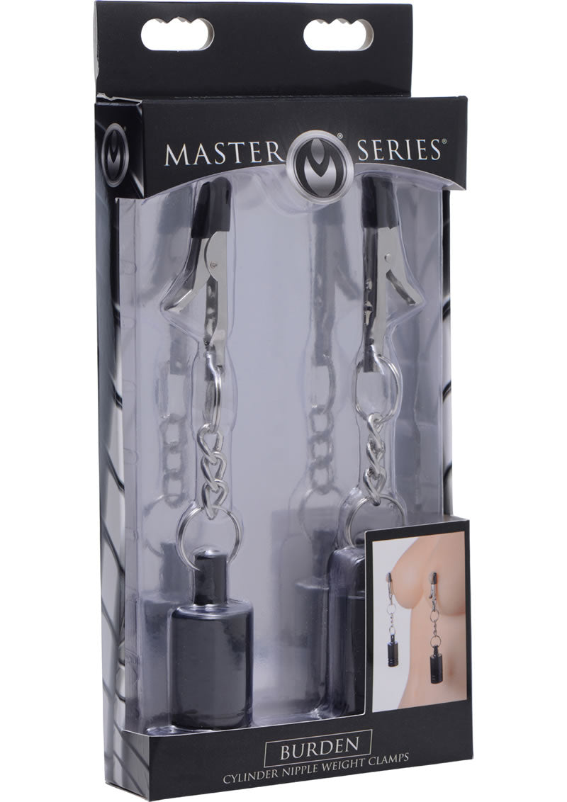 Abrazaderas de peso de niple metálico para cilindros de carga de la serie Master