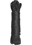 Master Series Karada Nylon Bondage Rope Black 10 Feet