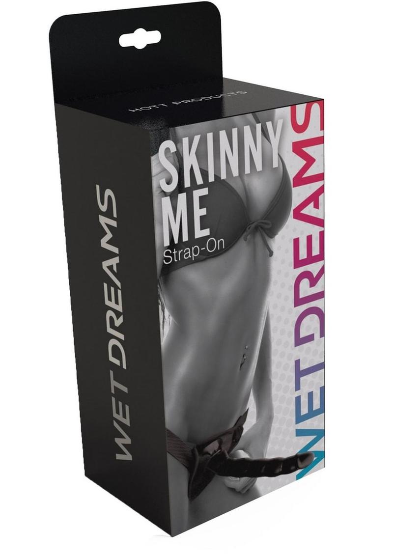 Wet Dreams Skinny My Strap On Negro 7 Pulgadas