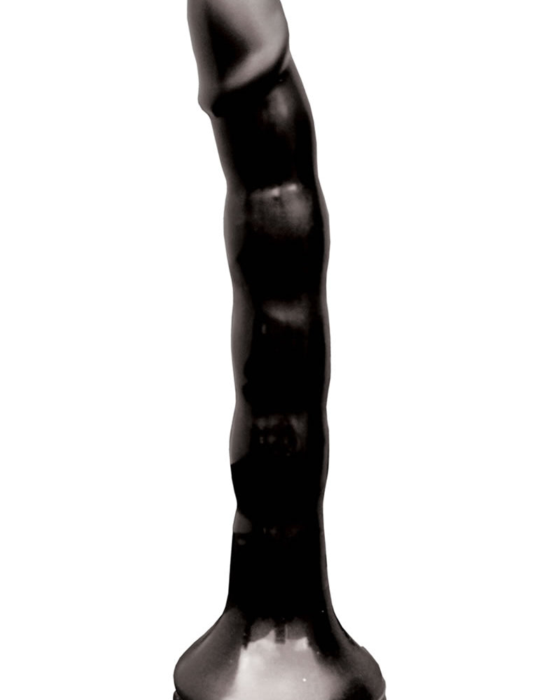 Wet Dreams Skinny My Strap On Black 7 Inch