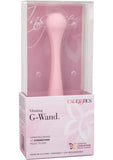 Varita vibradora de silicona Inspire G Wand recargable, resistente al agua, color rosa, 7,25 pulgadas