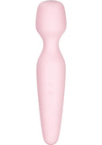 Inspire Vibrating Ultimate Silicone Wand Rechargeable Waterproof Pink 7.25 Inch