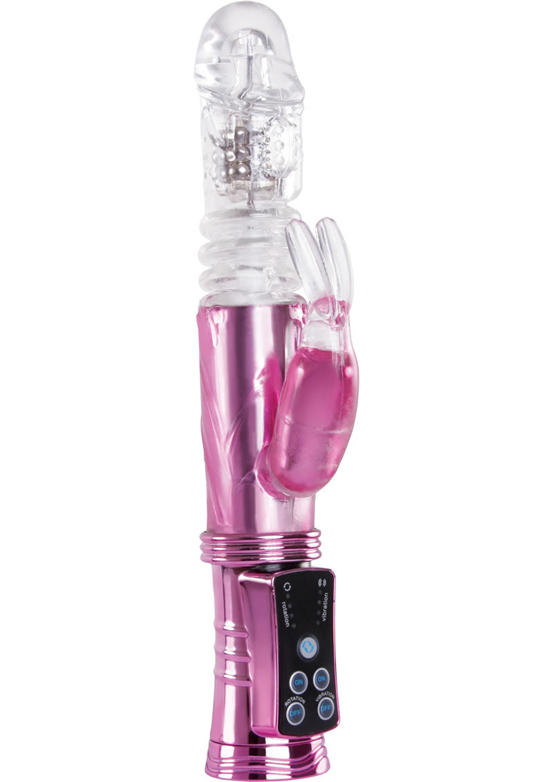 Wyld Vibes Deep Stroker Bunny Clear And Pink