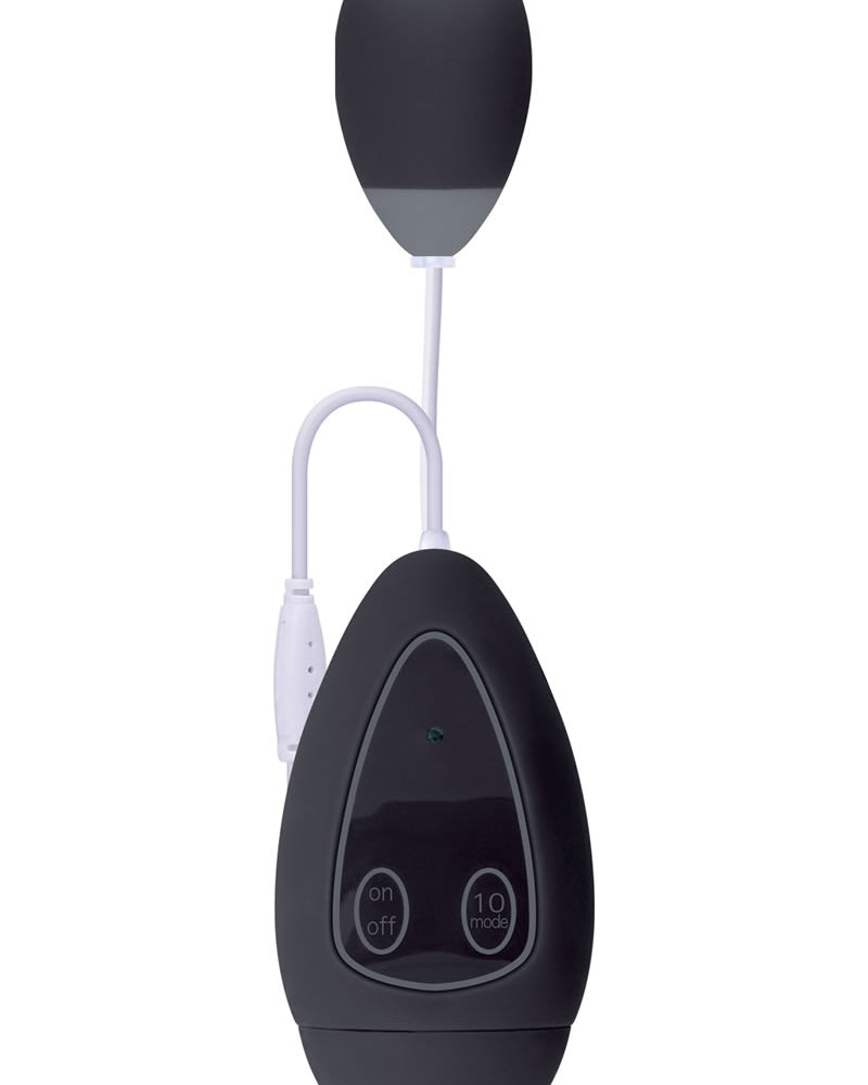 Pistola de bala única Powerplay Bullitt Power de plástico ABS resistente al agua, color negro