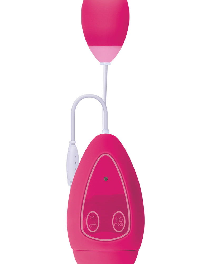 Pistola de bala individual Powerplay Bullitt Power de plástico ABS resistente al agua, color rosa