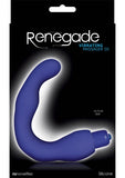 Renegade Silicone Vibrating Massager III Waterproof Blue