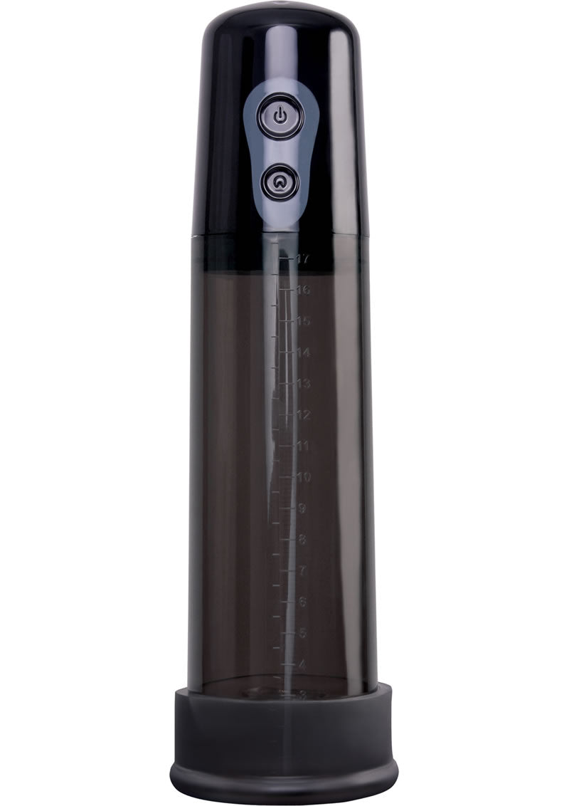 Bomba de agua Renegrade Powered Man Up de acrílico negro de 9 pulgadas