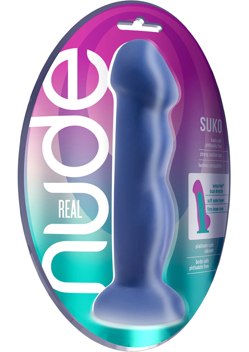 Real Nude Suko Indigo Dildo Non Vibrating