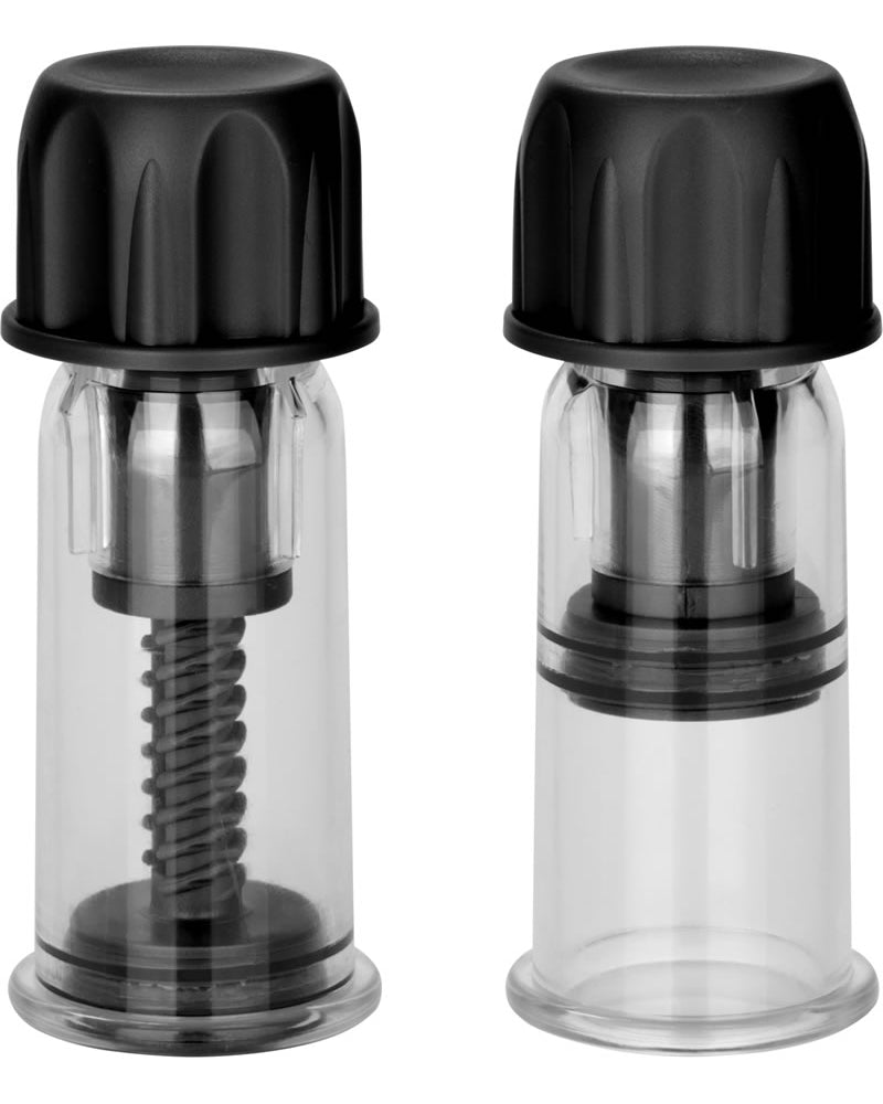 Succionadores de vacío Nipple Play, color negro
