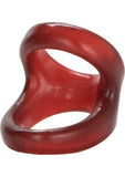 Anillo para el pene de doble soporte Colt Snug Tugger rojo