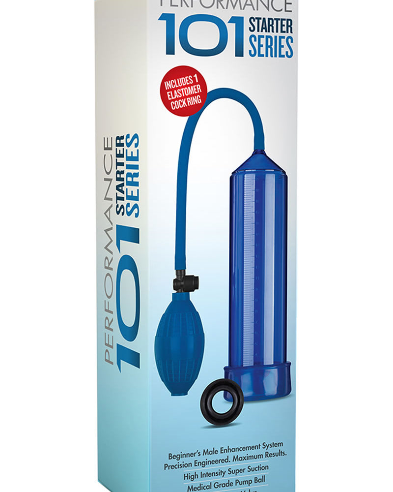 Performance 101 Starter Series Penis Pump Blue