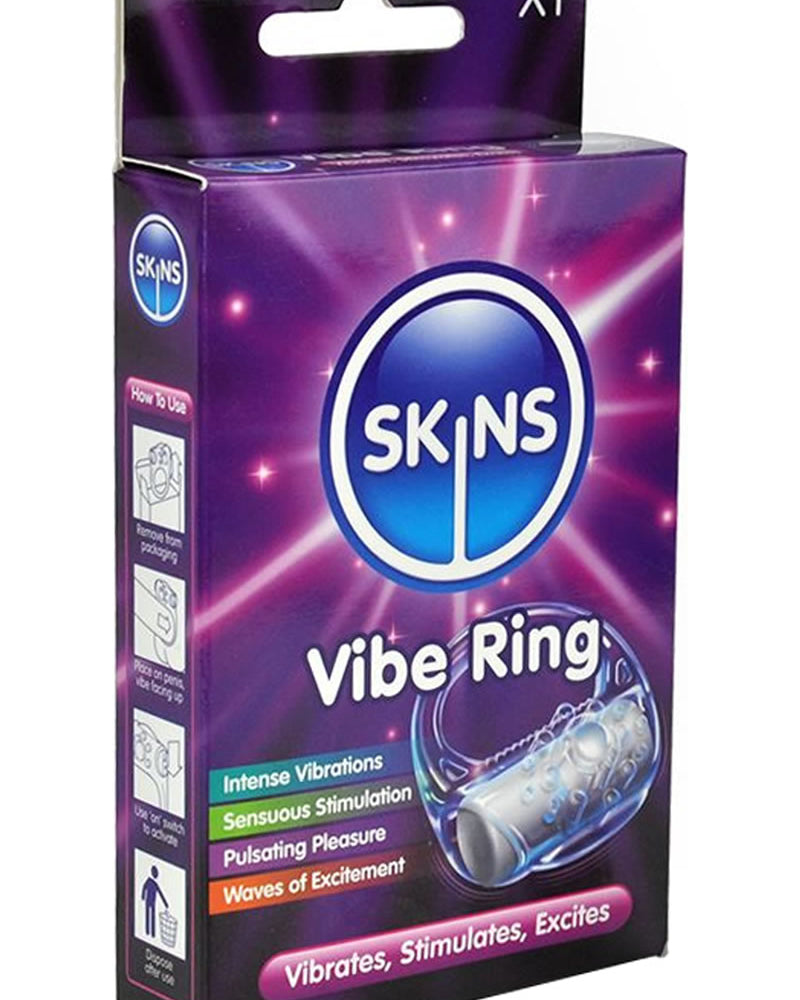 Anillo vibrador desechable Skins