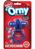 Orny Reuseable Ring Vibe Latex Free Waterproof Blue