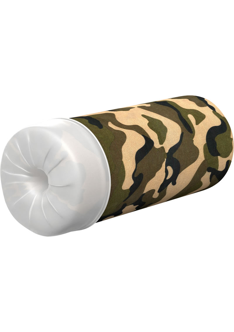 Fifi Sex Toy For Men Stroker Masturbator Green Camouflage With 5 Disposable Sleeves