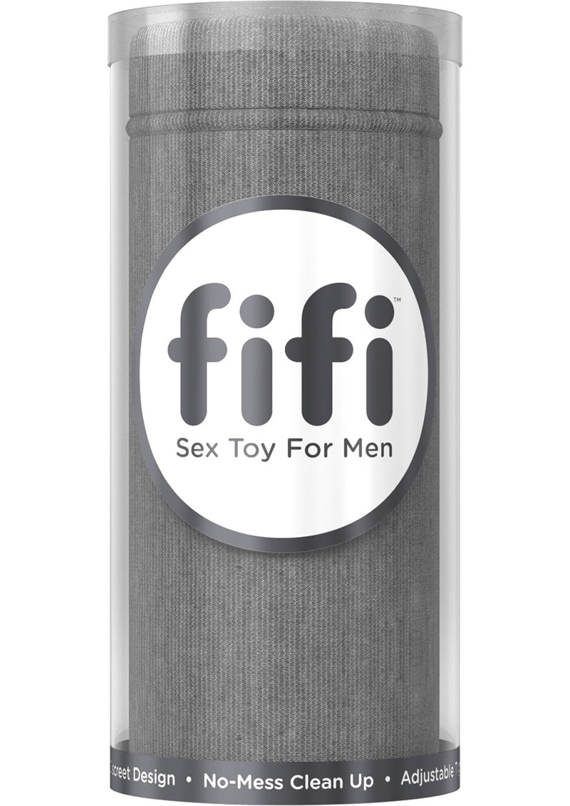 Juguete sexual Fifi para hombres Masturbador Stroker gris con 5 fundas desechables