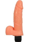 Revel Sultan Realistic Vibrating Dildo With Balls Beige 6.5 inches