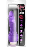 Revel Zouk Jelly Realistic Vibrator Purple 7.80 Inch