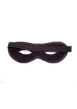 Rouge Open Eye Mask Leather Or Suede Black