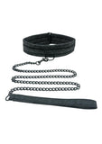 Midnight Lace Collar And Leash Set Black