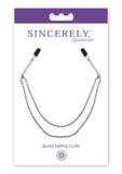Pinzas para pezones Midnight Bling de 20 pulgadas