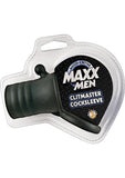 Funda de silicona para el pene Maxx Men Clitmaster, resistente al agua, color negro