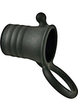 Funda de silicona para el pene Maxx Men Clitmaster, resistente al agua, color negro