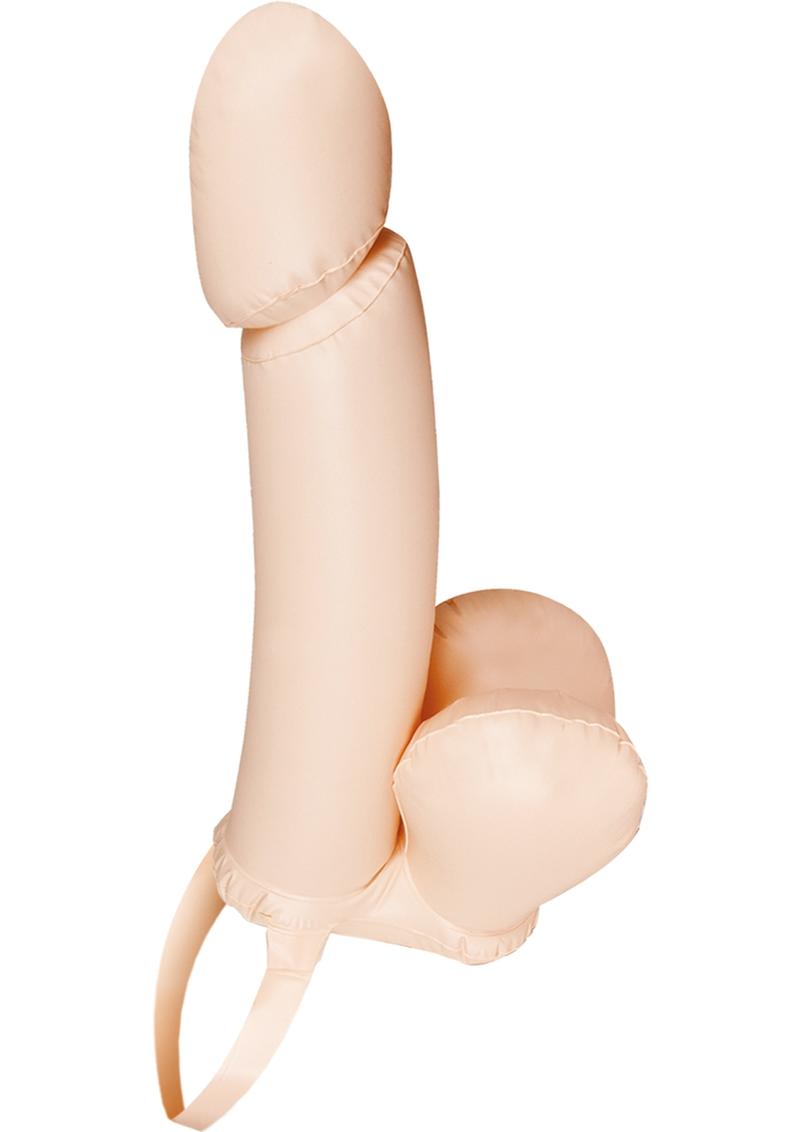 Correa inflable Get It On para pene, resistente al agua, de 27 pulgadas