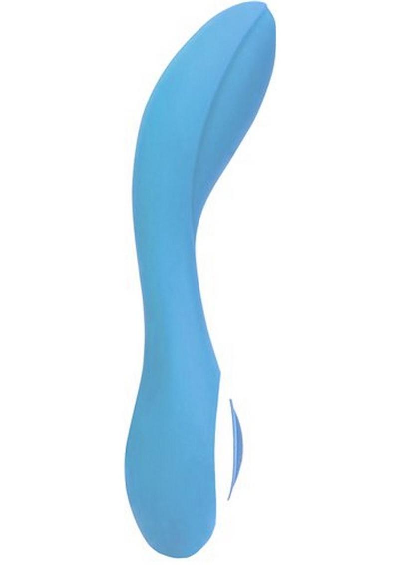 Wonderlust Serenity USB Rechargeable Silicone Vibe Waterproof Blue