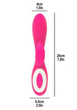 Wonderlust Harmony USB Rechargeable Silicone Dual Vibe Waterproof Pink