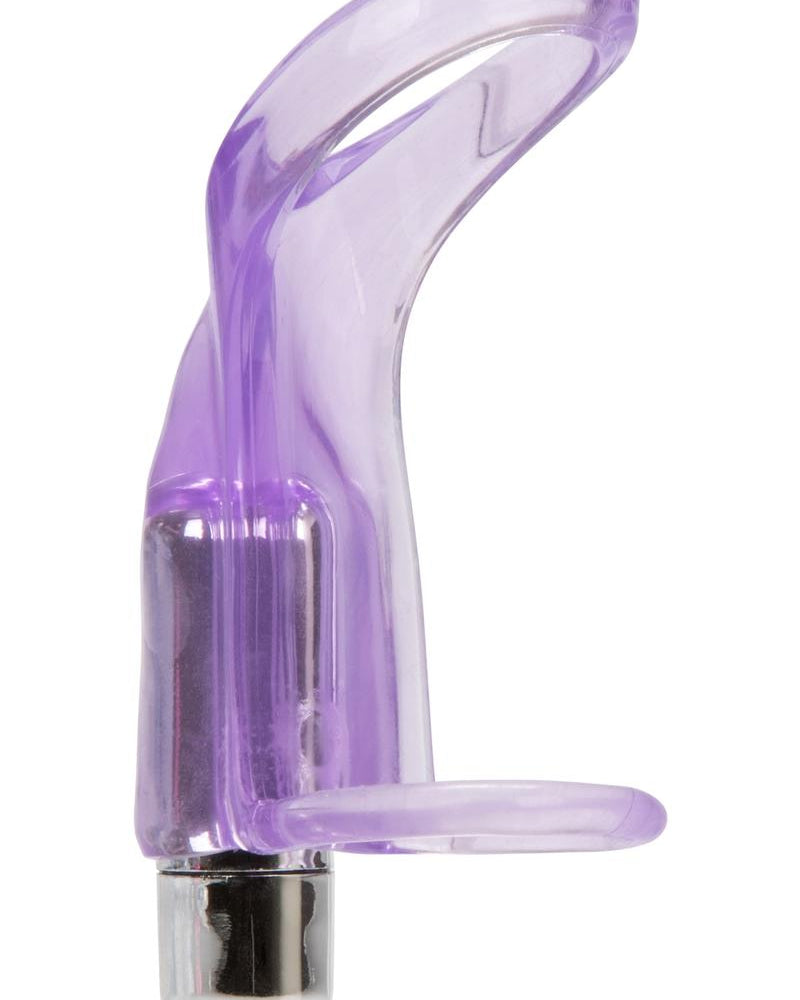 Intimate Pleasure Ring Cockring Waterproof Purple