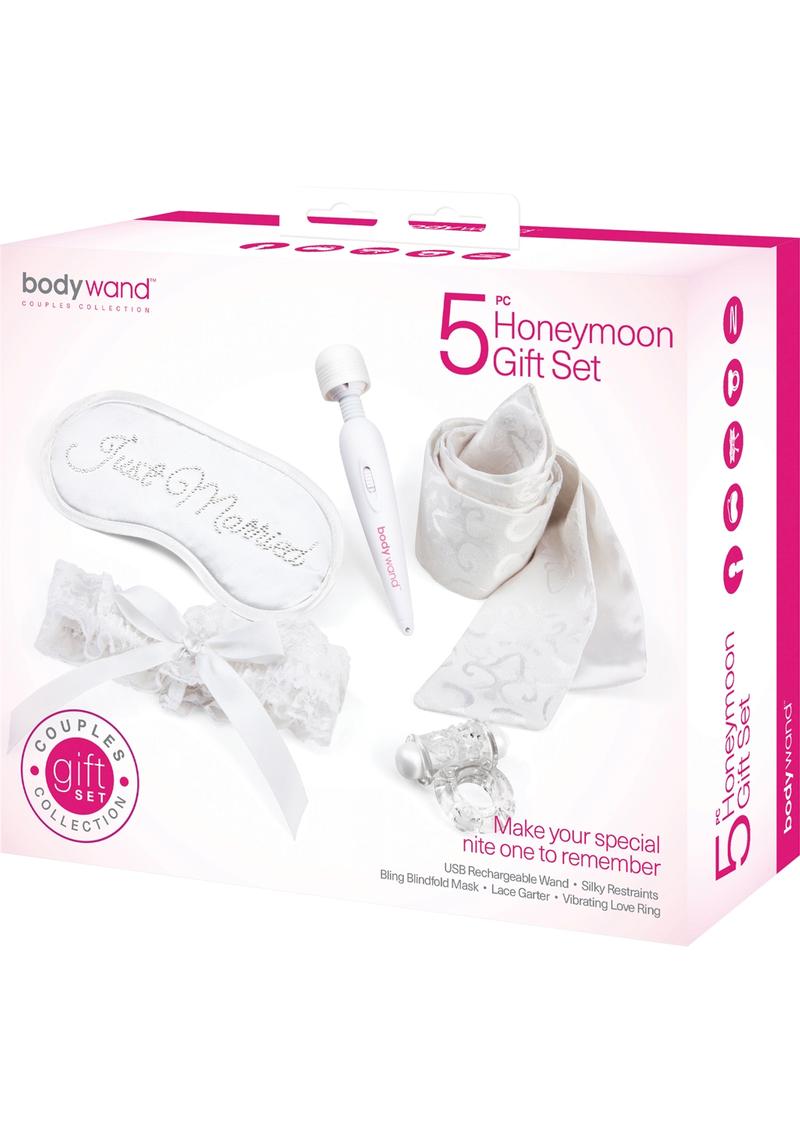 Set de regalo de 5 piezas Bodywand Honeymoon