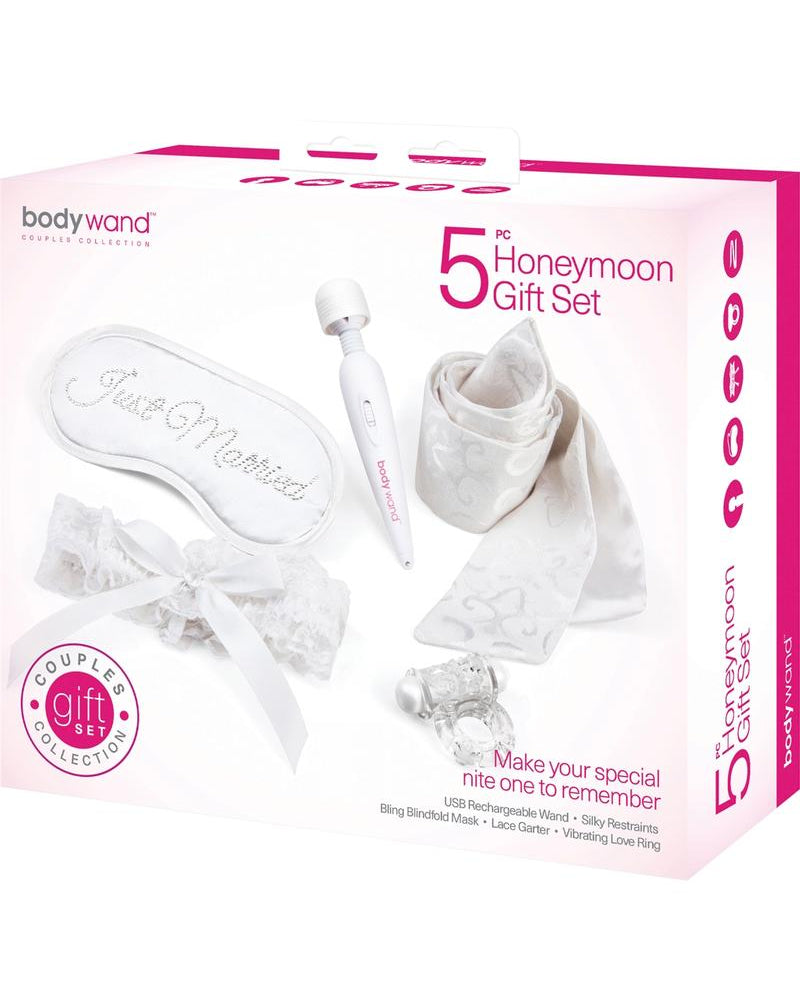 Set de regalo de 5 piezas Bodywand Honeymoon