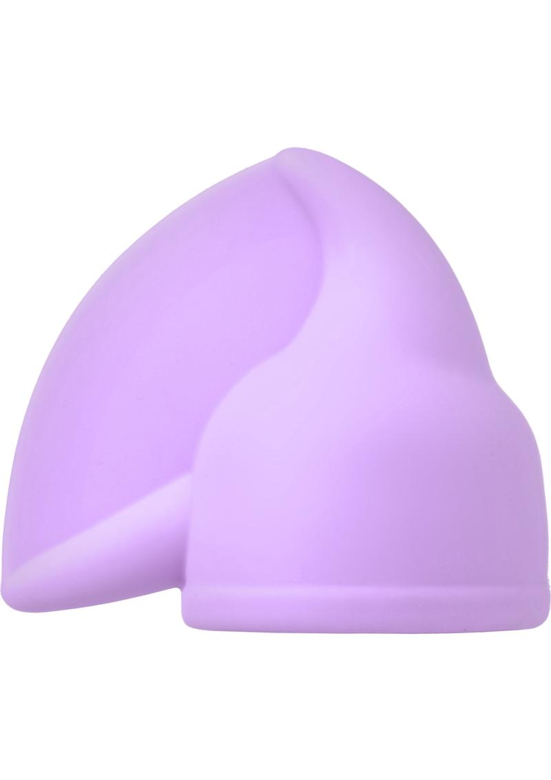 Accesorio para varita de silicona Flutter Tip de Wand Essentials, color morado