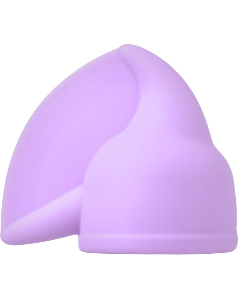 Accesorio para varita de silicona Flutter Tip de Wand Essentials, color morado