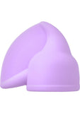 Accesorio para varita de silicona Flutter Tip de Wand Essentials, color morado