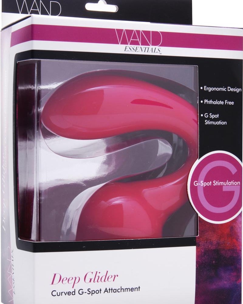 Accesorio de varita curva para punto G Wand Essentials Deep Glider